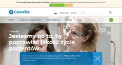 Desktop Screenshot of convatec.pl