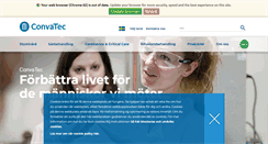 Desktop Screenshot of convatec.se