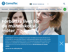 Tablet Screenshot of convatec.se