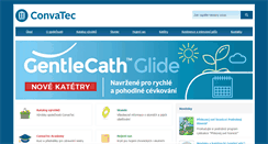 Desktop Screenshot of convatec.cz