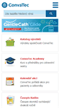 Mobile Screenshot of convatec.cz